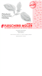 Mobile Screenshot of fleischerei-mueller.de